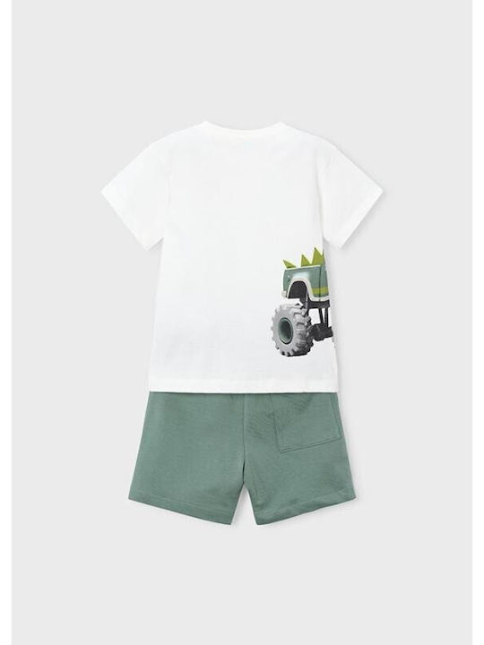 Kinder-Set mit Shorts Sommer 2Stück Green