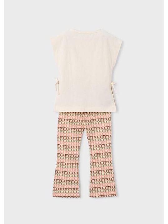 Kids' Set with Leggings Summer 2pcs Tricolour