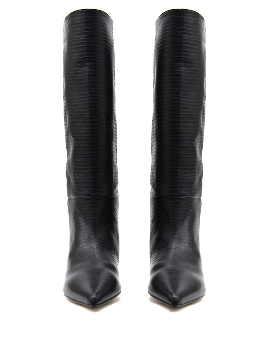 Angel Alarcon Δερμάτινες Γυναικείες Μπότες SNAKE SKIN