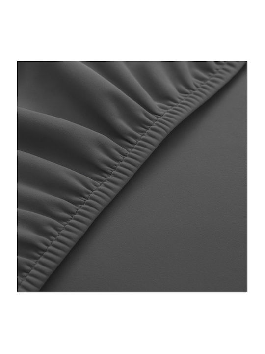 Olympus Еластичен Калъф За стол Dark Grey 65x40см 6бр OLYMB1