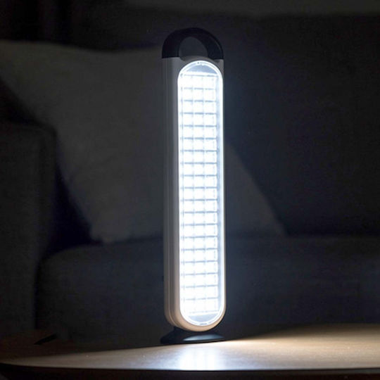 Avizar 60 LED 60W Leistungsstarke Notfallleuchte 1200mAh Wiederaufladbare 3,7V Weiße Schwarze