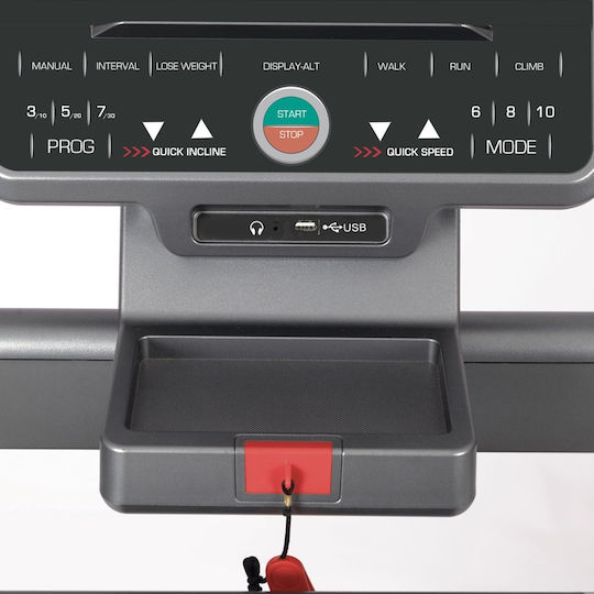 Toorx PLUS 4hp Ηλεκτρικός Διάδρομος Γυμναστικής για Χρήστη έως 120kg