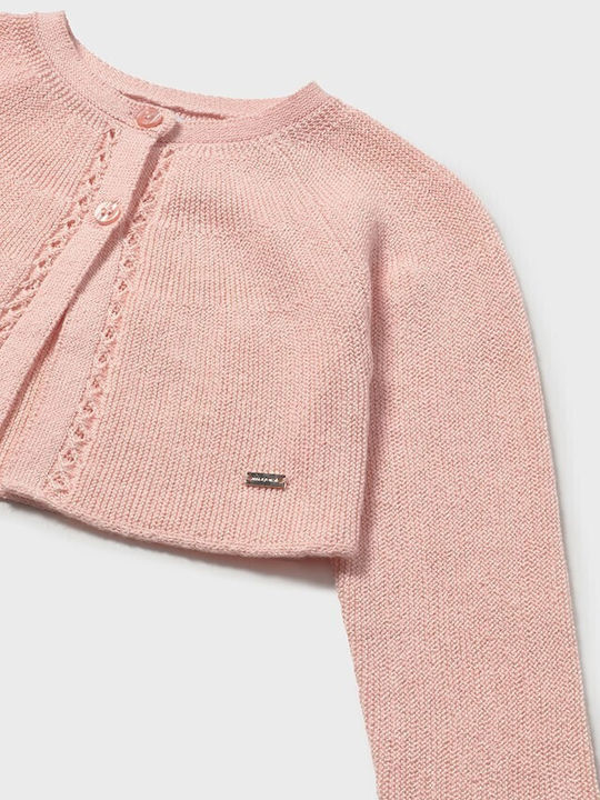 Cardigan pentru copii De bumbac Soft Pink