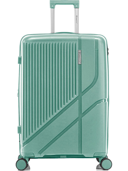 Quasar Large Suitcase Green
