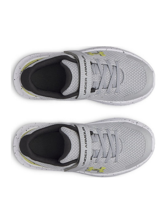 Bps Surge 4 Ac Kids Sports Shoes Running with Hoop & Loop Closure Gray