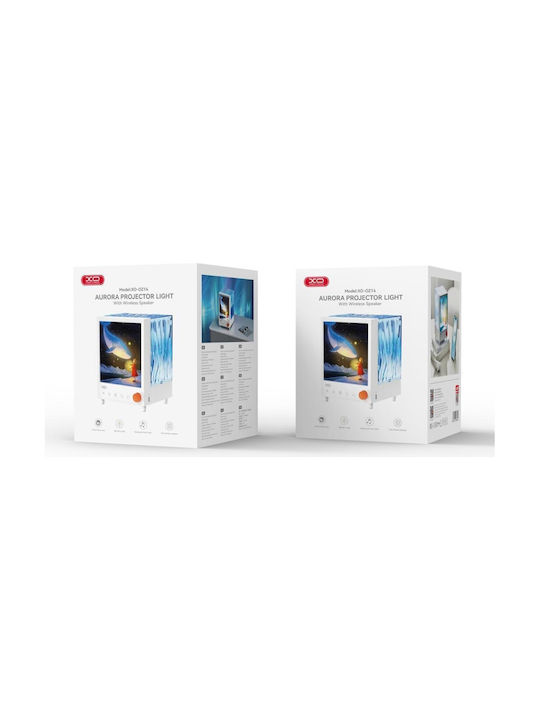 XO Led Παιδικό Φωτιστικό Projector Λευκό 16.53x12.84x12.17εκ.