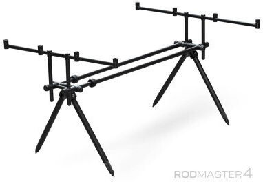 Zfish Angelrutenhalter Rodmaster Rodpod Ruten 4 Ruten Verstellbar 90-150 Cm