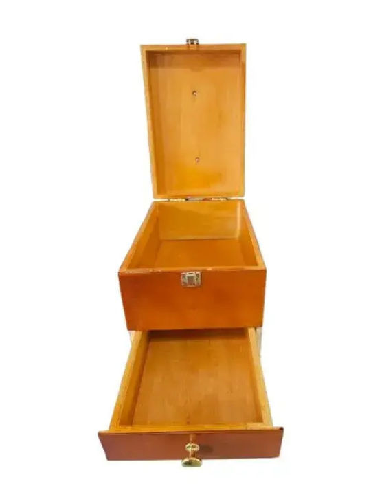 Κουτί Κοσμημάτων Ξύλινο Ταμπά 29x20x21cm