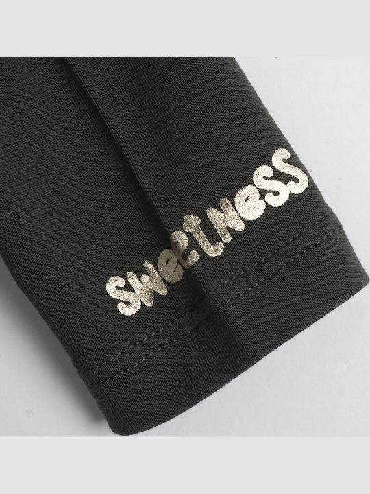Kinder Leggings Lang Gray
