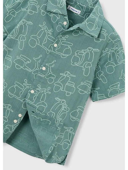 Kids Shirt Short Sleeve Green