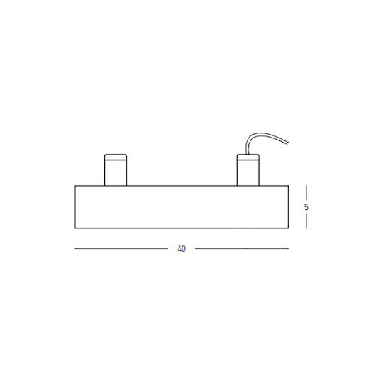 Zambelis Lights Lumina liniară Lumină Plafon 150W