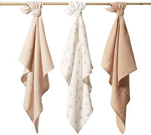 Babyono Πάνα Αγκαλιάς 70x70cm 3τμχ Babyono Πάνα Αγκαλιάς 70x70cm 3τμχ