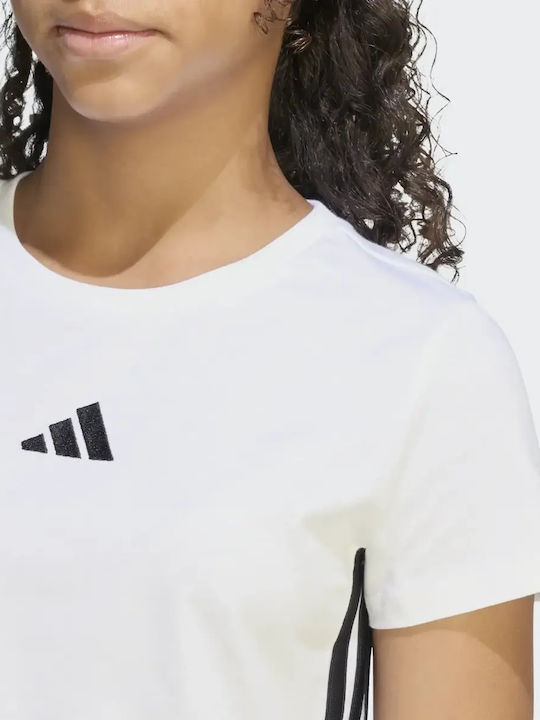 Kids' T-shirt White/black