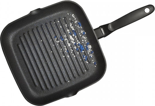 Risoli Blackplus 26cm Grill Cast Aluminum with Stone Coating Black
