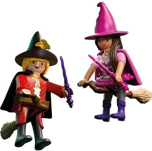 Playmobil Двойна опаковка Магьосник и Вещица за 4+ години години