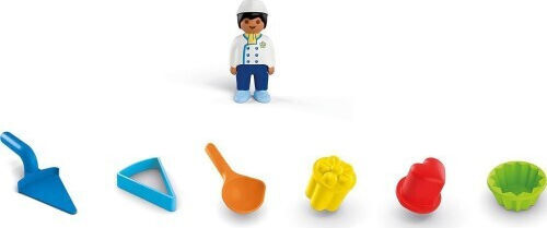 Playmobil Младежка Играчки в пясъка с сладоледаджията за 1-4 години