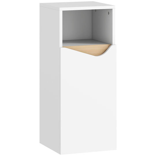 HomCom Bathroom Cabinet L30xW30xH71.5cm Natural