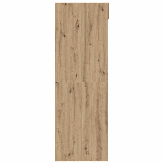 vidaXL Badezimmerschrank Wäscherei B67.5xT68xH200cm Eiche