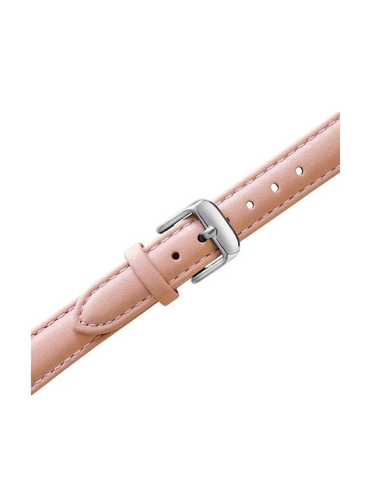 Annie Rosewood Women's Watch with Pink Leather Strap