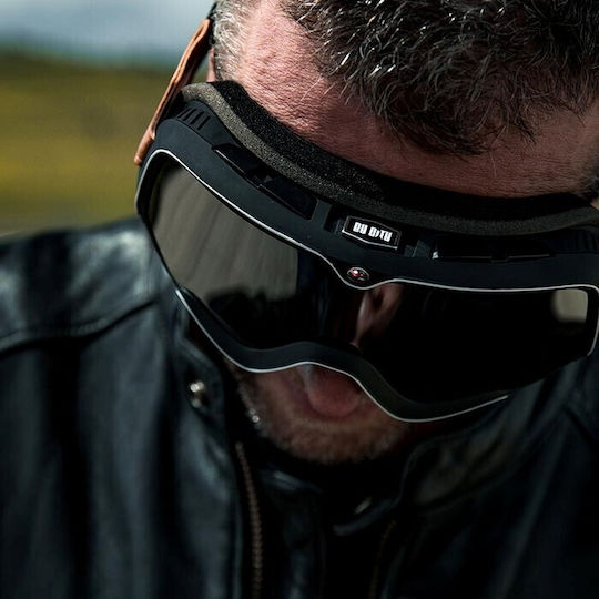 Motocross-Schutzbrille Roadster Schwarz ByCity