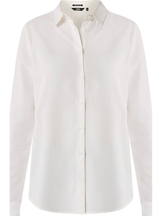 Μακρυμάνικο Γυναικείο Πουκάμισο Off White