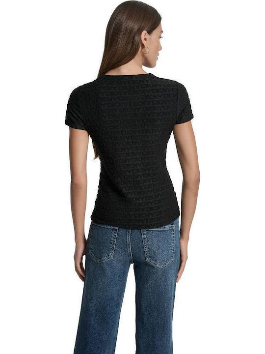 DKNY Logo T-Shirt Black
