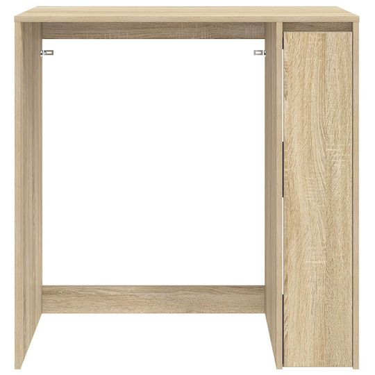 vidaXL Badezimmerschrank Wäscherei B87xT60xH89cm Sonoma