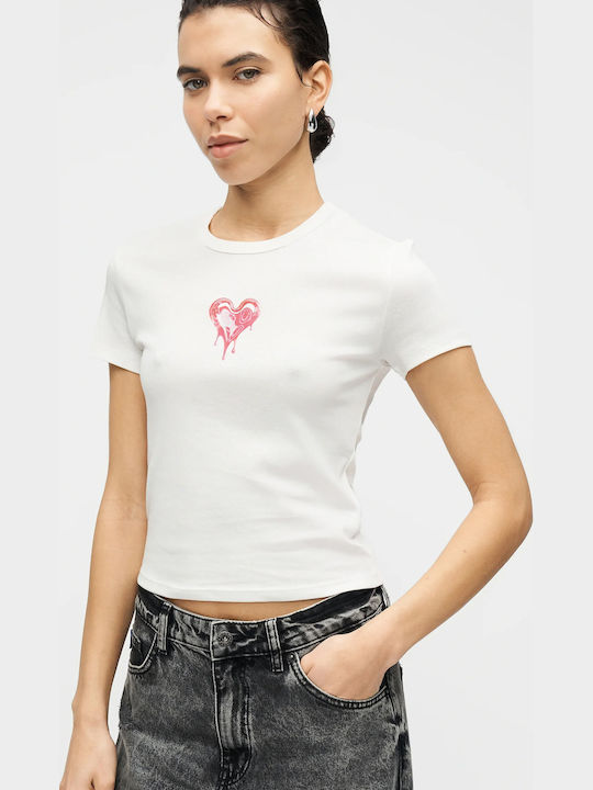 Logo Γυναικείο T-shirt White