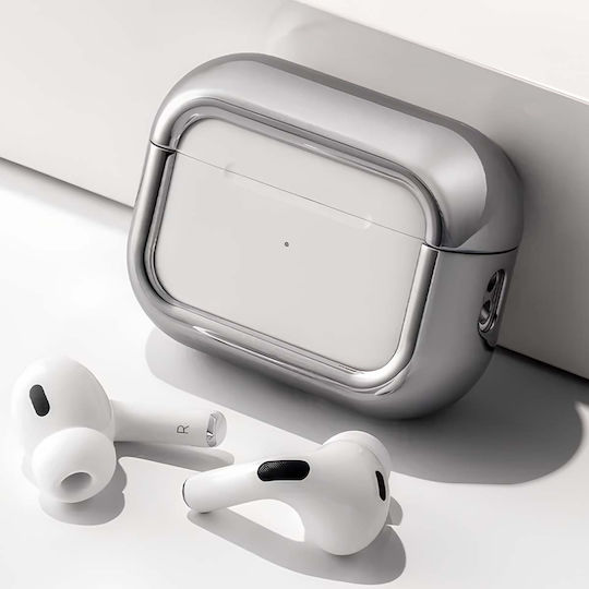 Arc Pulse Case Airpods Pro 1 2 In Ultra Elegant Durable Aluminum Silver