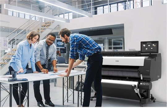 Plotter Canon Imageprograf Tx-4200 Roll Unit Ru-42 Bundle 6855c003 + 2455c003