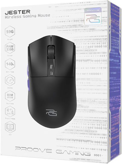 Proove Jester Gaming Gaming Maus Schwarz