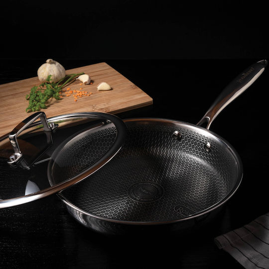 Rosmarino Καπάκι για Τηγάνι και Κατσαρόλα Γυάλινο 24cm