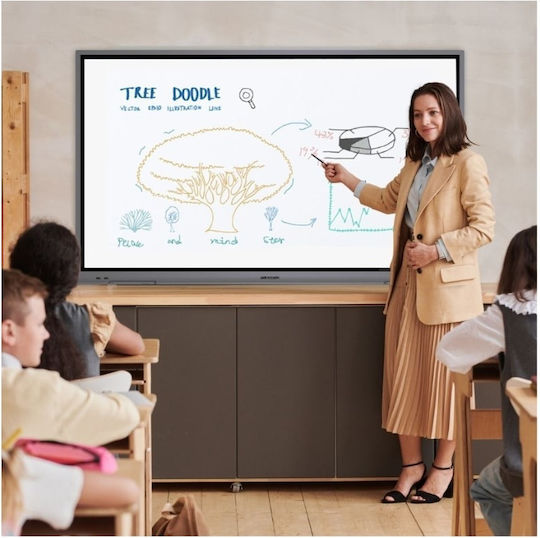 Hikvision DS-D5B75RBD Public Display LED 4K UHD 75" με Οθόνη Αφής