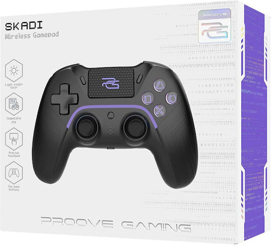 Proove Skadi Безжичен Геймпад за Android / PC / PS4 Черен