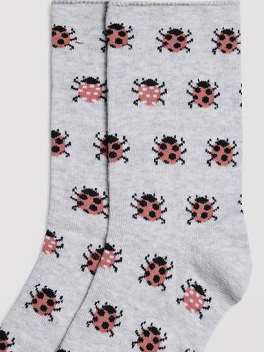 Ysabel Women's Socks Light Gray