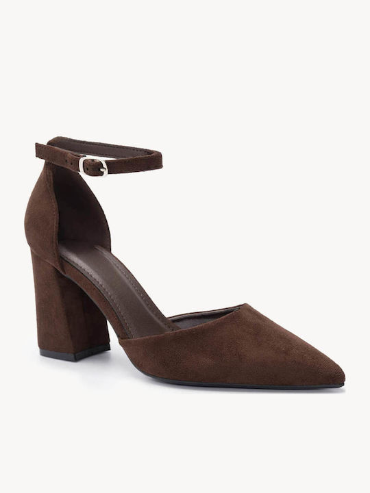 Ligglo Suede Μυτερές Γόβες