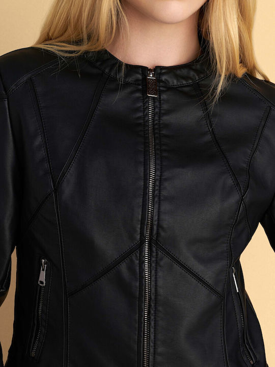 Jachetă de femei Biker Jacket Black