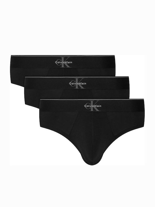 Ανδρικά Σλιπ Μαύρο 3Pack