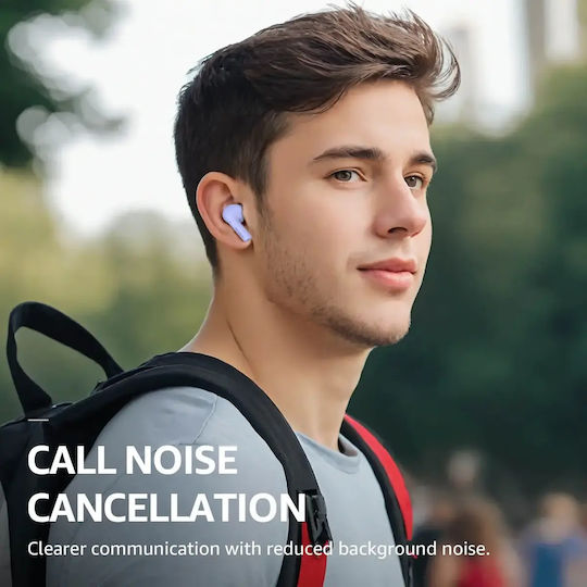 Agile Nova Earbud / In ear Bluetooth хендсфри Слушалки с Устойчивост на Пот Лилав