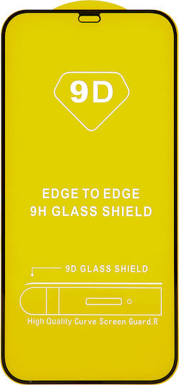 9D Full Glue Tempered Glass Μαύρο (Samsung A41, OEM)