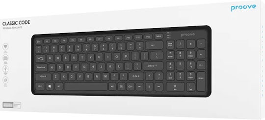 Proove Kabellos Nur Tastatur Englisch US