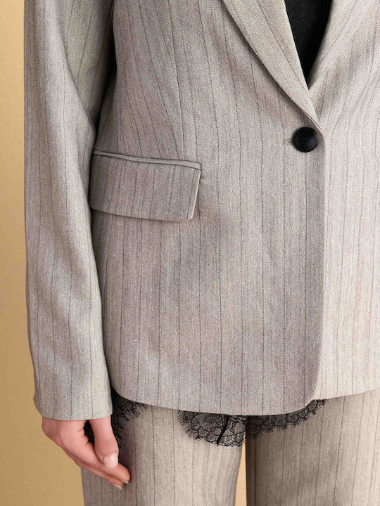 attrattivo Women's Blazer Grey
