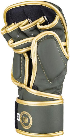 Okami MMA Gloves Training V2 Leather Olive