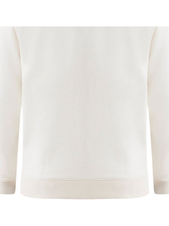 Langarmbluse Off White