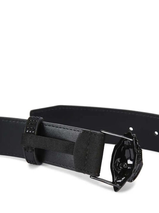 Leder Damen Gürtel Schwarz
