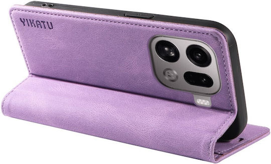 Yikatu Book Purple (Oppo Find X9 Pro 5G)