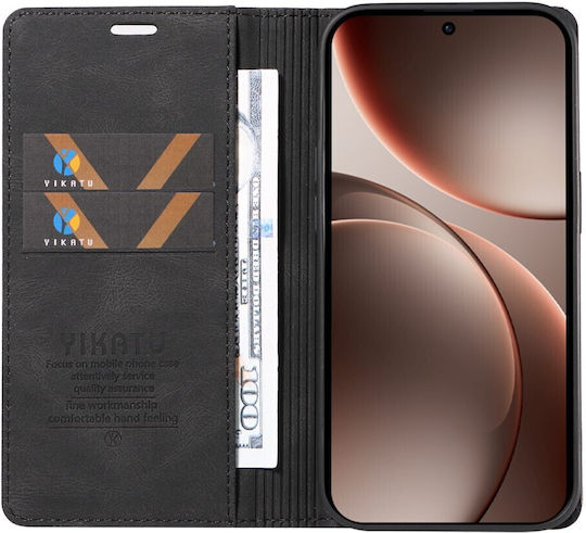 Yikatu Book Black (Oppo Find X9 Pro 5G)