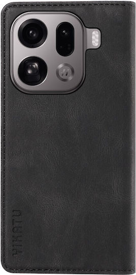 Yikatu Book Black (Oppo Find X9 Pro 5G)