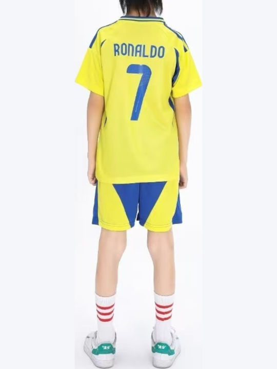 King Παιδικό Σετ Εμφάνισης Ποδοσφαίρου Ronaldo 7