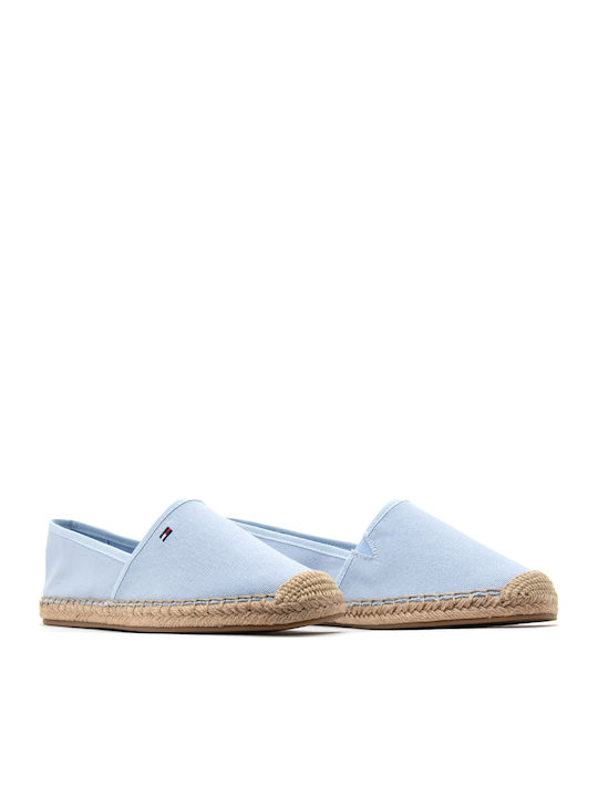 Women's Fabric Espadrilles Light Blue